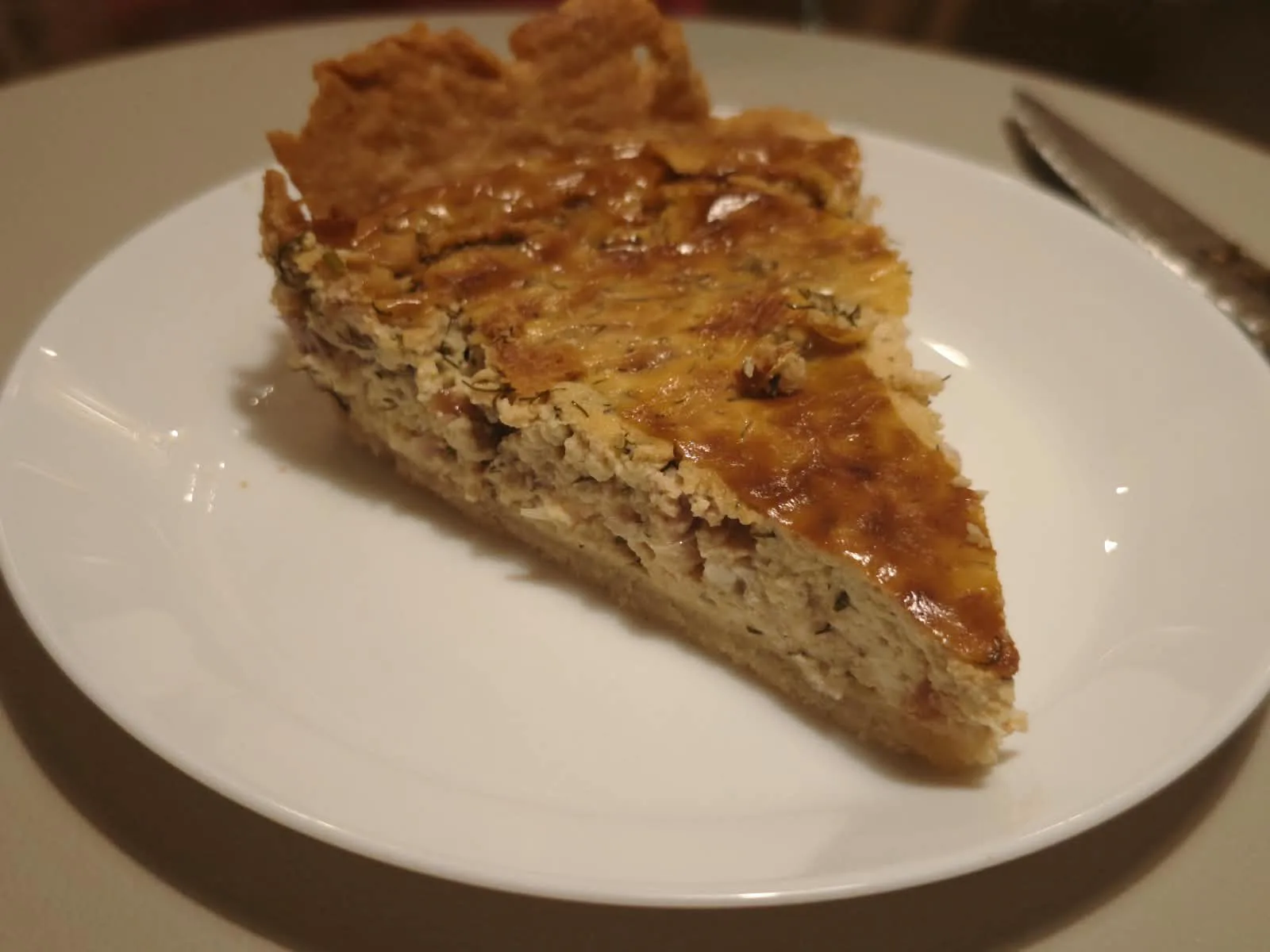 Tarta de branza cu marar
